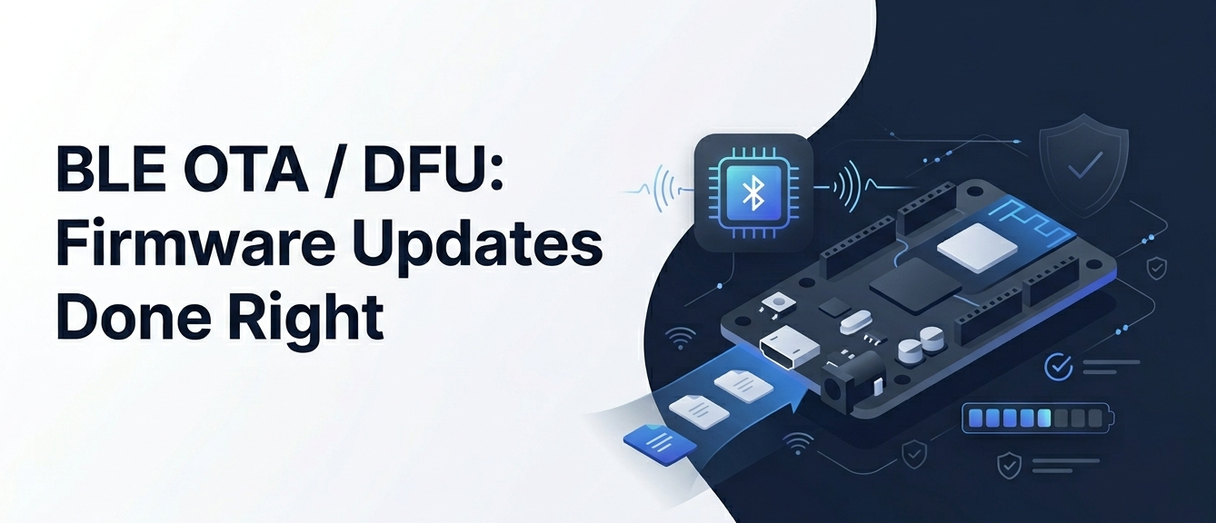 BLE OTA / DFU: Firmware Updates Done Right